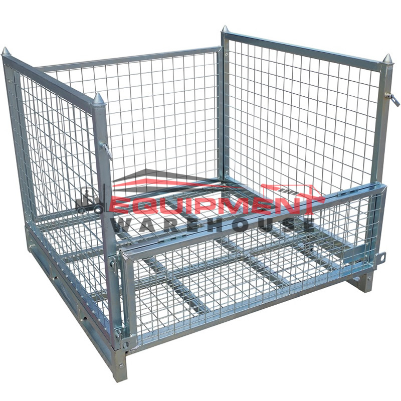 Stillage Cage Multiuse Cage Pallet Removable Gate Cage Warehouse