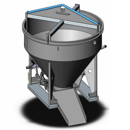 Concrete Kibble 1.5m3 Kibble 1.5m3 Standard 1.5 m3 Kibble Brisbane