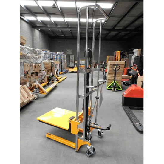 Manual Platform Stacker 400kg 1500mm Lift Height