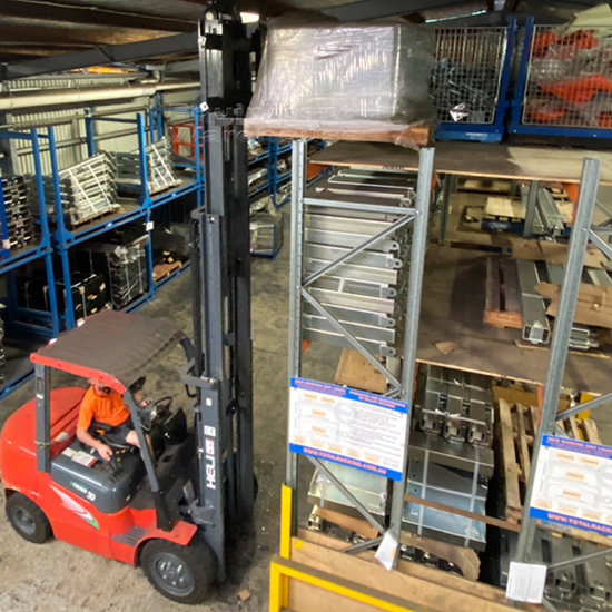 Extendable Forklift Tynes Class 2 1350mm/1000mm (Single Cylinder ...