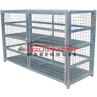 Picture of LPG Gas Storage Cage for 12 x Forklift Gas Cylinders