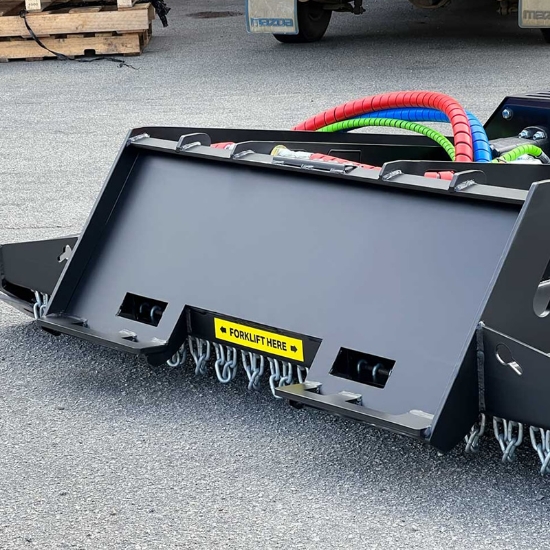Extreme Heavy Duty Skid Steer Slasher Attachment 1500mm| Himac ...