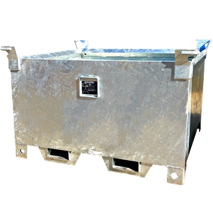 Picture of Stackable Crane Bin 0.7m3 2000kg Galvanised